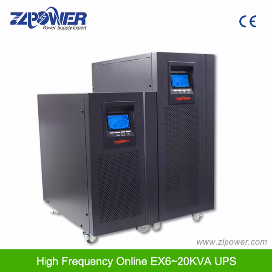 1kVA 2kVA 3kVA 6kVA 10kVA 1pH UPS Online para Fonte de Alimentação Bateria Backup Rack UPS Fonte de Alimentação Ininterrupta de Onda Senoidal Pura
