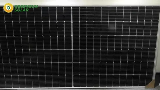 Uso doméstico e indústria e comércio Brand New CE/ISO/Inmetro/TUV/UL 440W 450W 460W 500W 600W 700W Mono Módulos Painel Solar Monocristalino