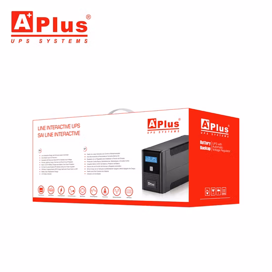 UPS fora de linha Fonte de alimentação ininterrupta 1200va PC Supply Backup UPS