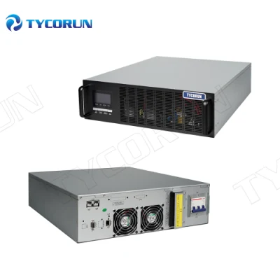 Tycorun Online Rackmount Montagem em Rack 3kVA 2400W DC Mini UPS Fonte de Alimentação UPS Doméstica com Bateria Externa